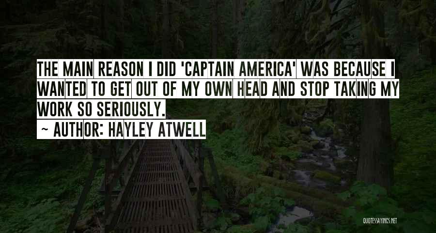 Assena Atv Quotes By Hayley Atwell