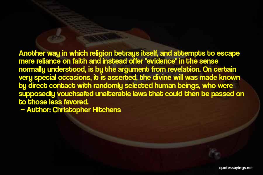 Asserted Quotes By Christopher Hitchens