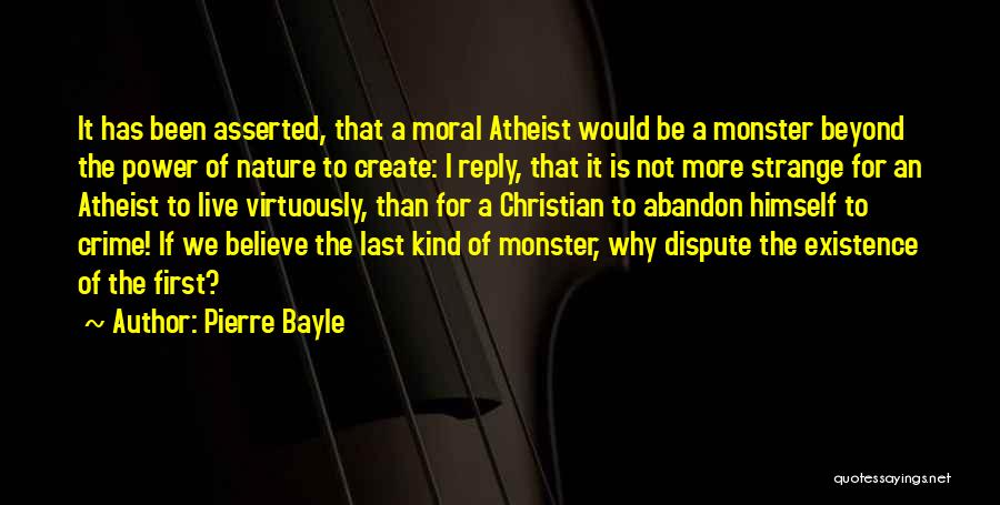 Asserted Quotes By Pierre Bayle