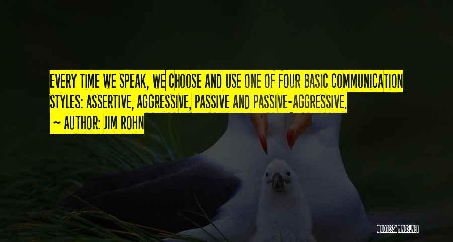 Assertive Quotes By Jim Rohn