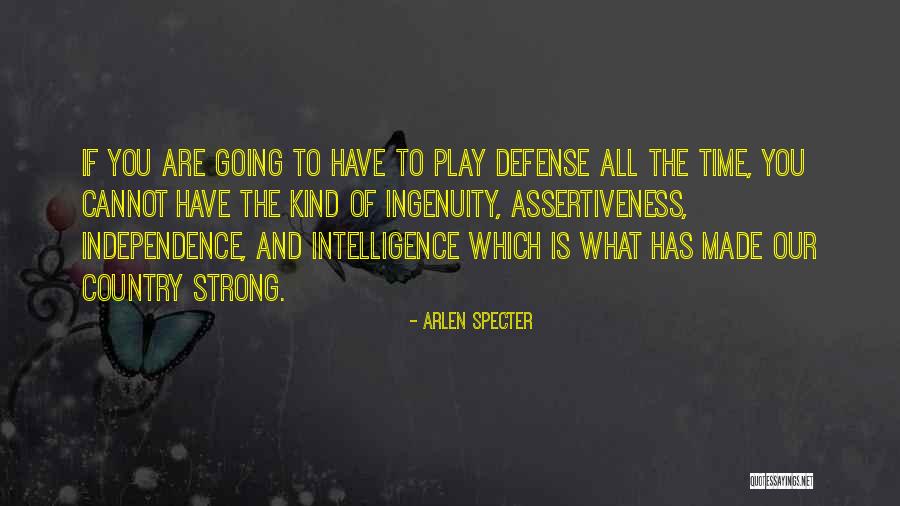 Assertiveness Quotes By Arlen Specter Assertiveness Quotes By Arlen Specter