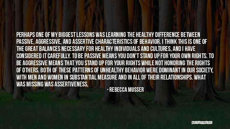 Assertiveness Quotes By Rebecca Musser Assertiveness Quotes By Rebecca Musser