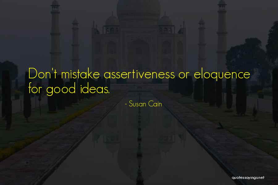 Assertiveness Quotes By Susan Cain Assertiveness Quotes By Susan Cain