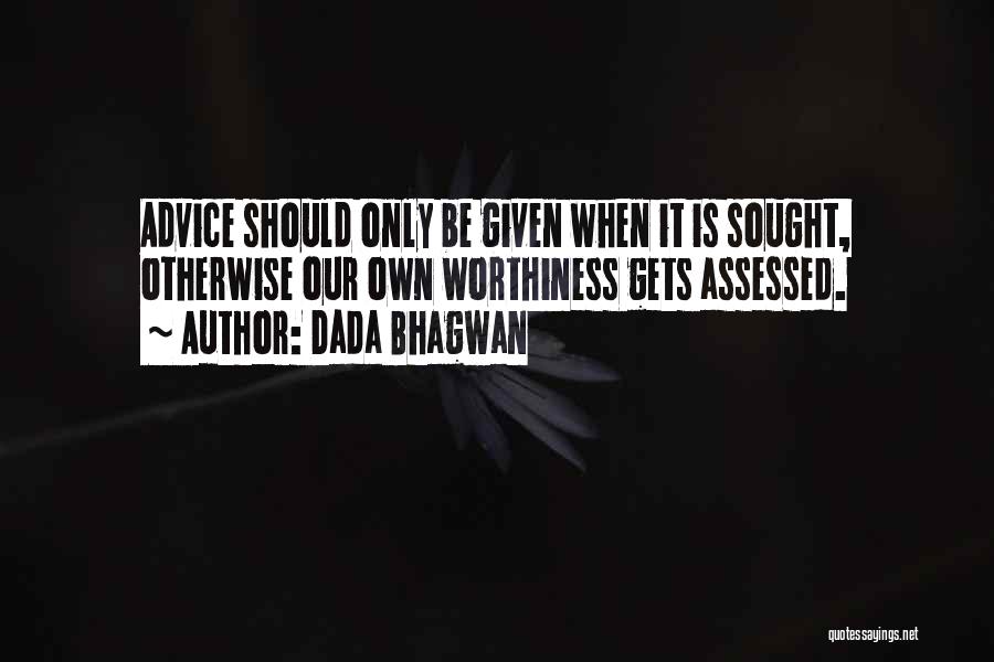 Assessed Quotes By Dada Bhagwan