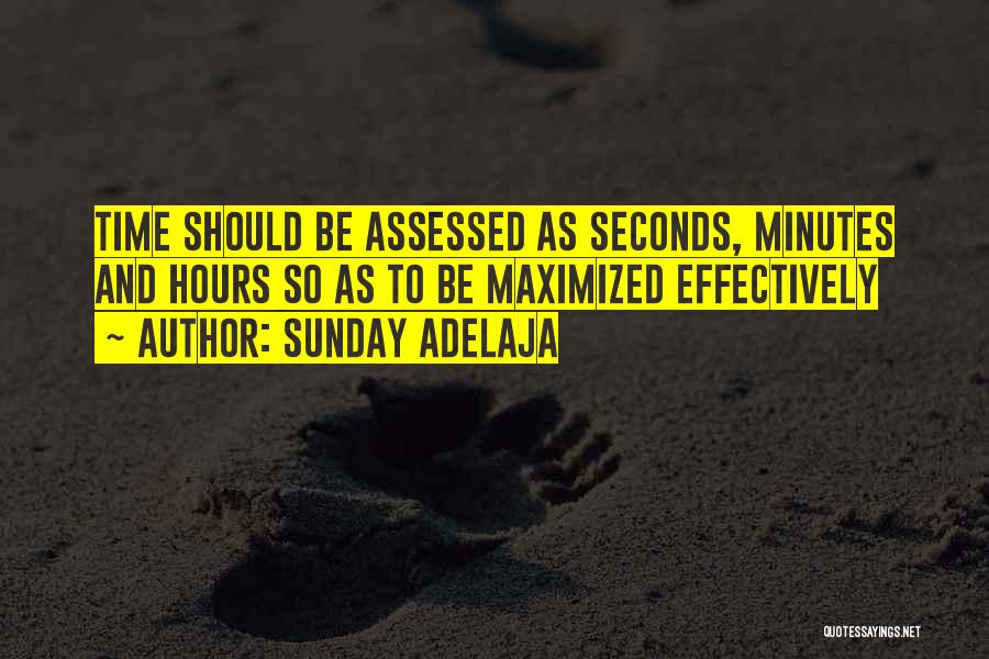 Assessed Quotes By Sunday Adelaja