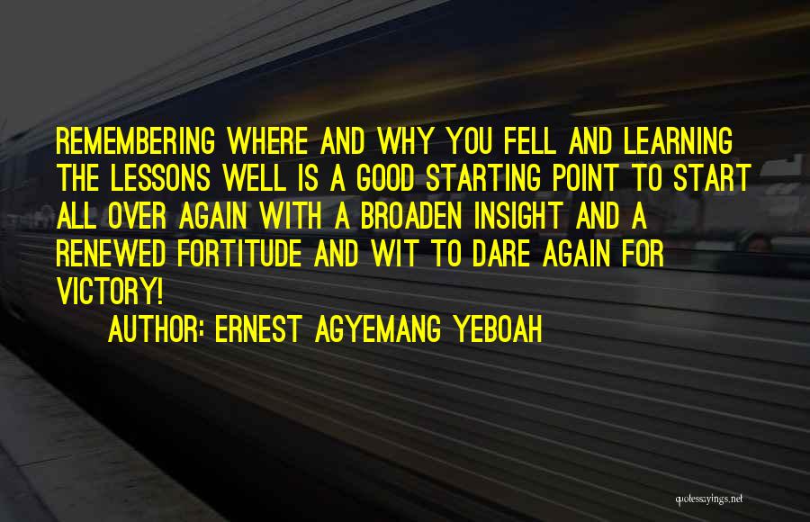 Assessment For Learning Quotes By Ernest Agyemang Yeboah