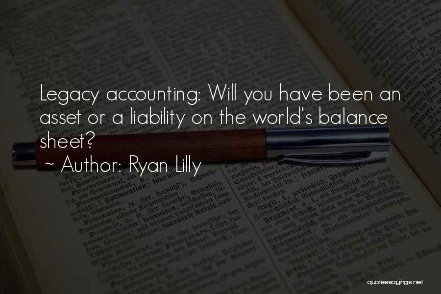 Asset Liability Quotes By Ryan Lilly