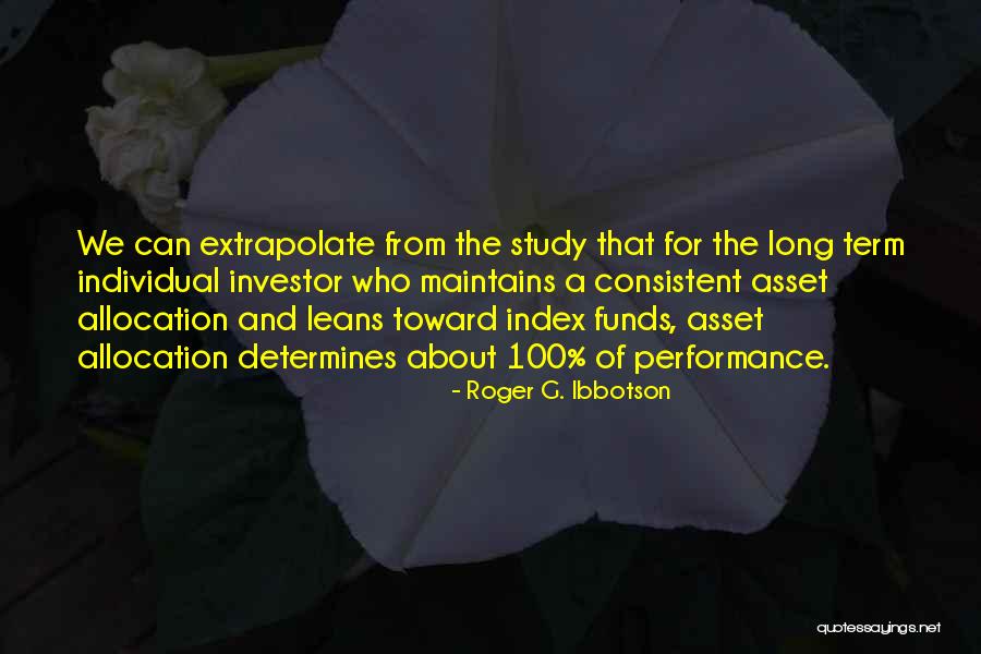 Asset Quotes By Roger G. Ibbotson