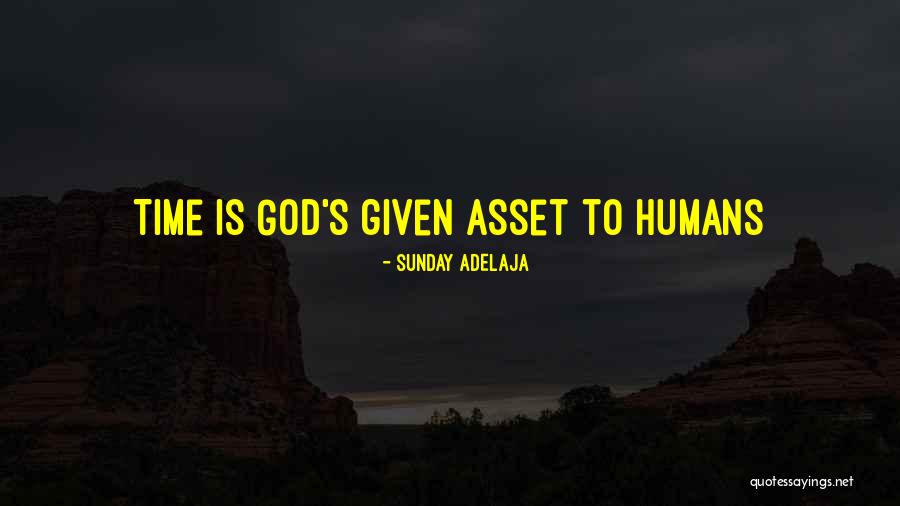 Asset Quotes By Sunday Adelaja