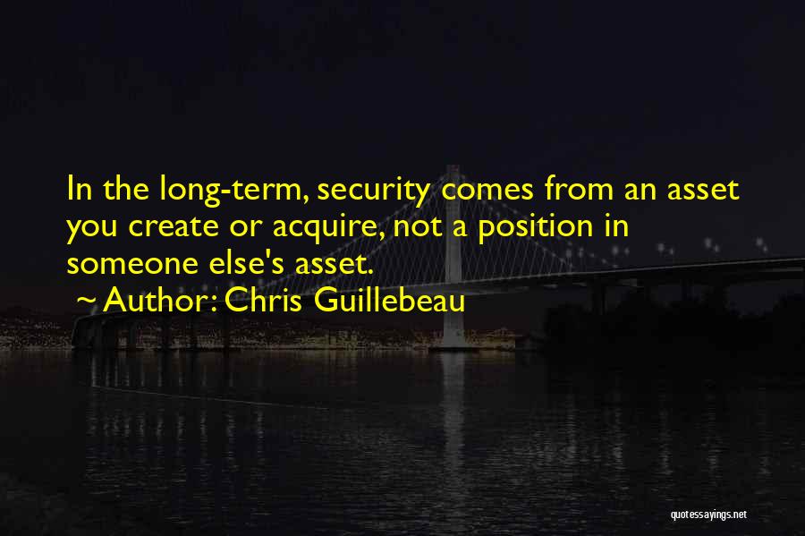 Assets In Business Quotes By Chris Guillebeau