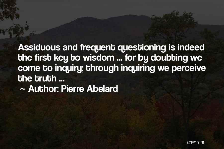 Assiduous Quotes By Pierre Abelard