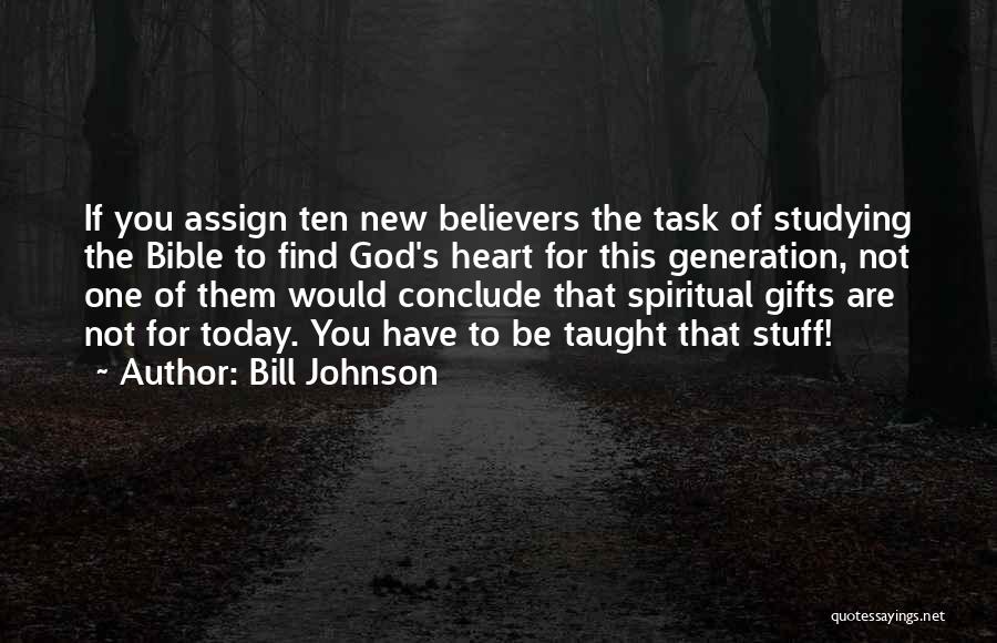 Assign Quotes By Bill Johnson