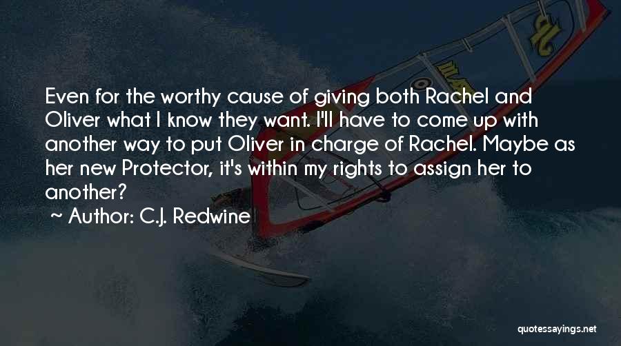 Assign Quotes By C.J. Redwine