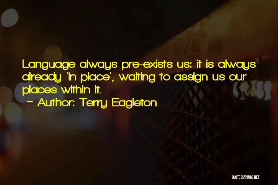 Assign Quotes By Terry Eagleton