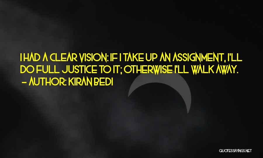 Assignment Quotes By Kiran Bedi