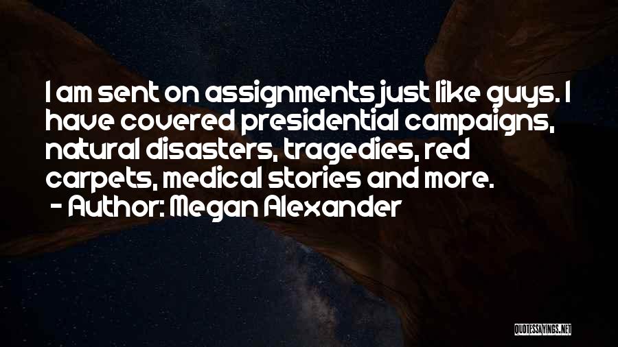 Assignments Quotes By Megan Alexander