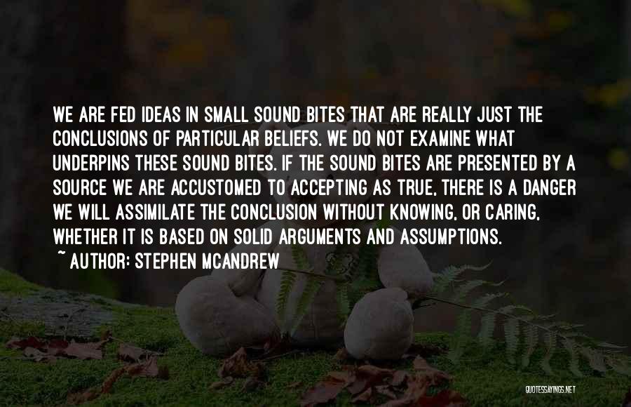 Assimilate Quotes By Stephen McAndrew