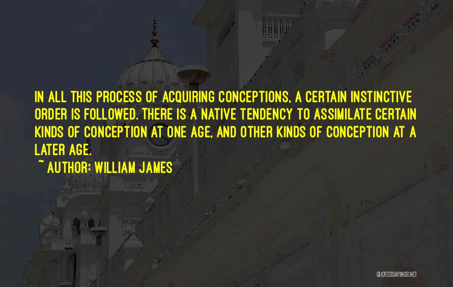 Assimilate Quotes By William James
