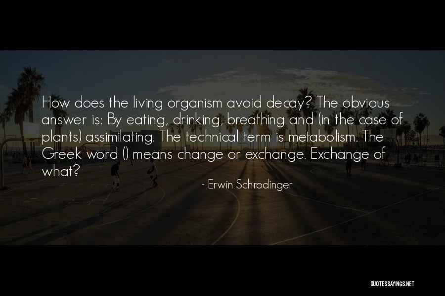 Assimilating Quotes By Erwin Schrodinger