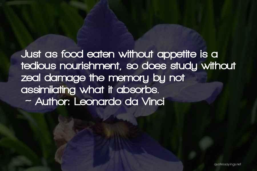 Assimilating Quotes By Leonardo Da Vinci