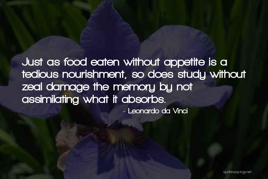 Assimilating Quotes By Leonardo Da Vinci