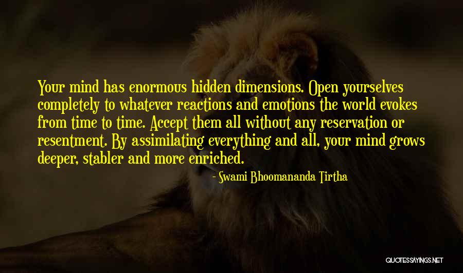 Assimilating Quotes By Swami Bhoomananda Tirtha