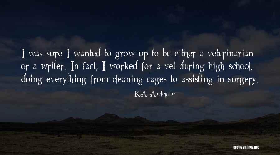 Assisting Quotes By K.A. Applegate Assisting Quotes By K.A. Applegate