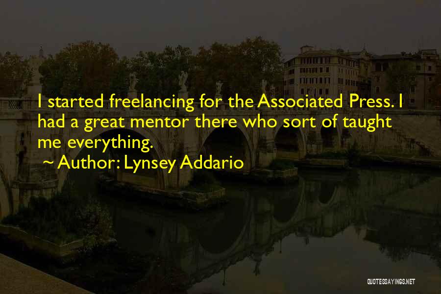 Associated Press Quotes By Lynsey Addario
