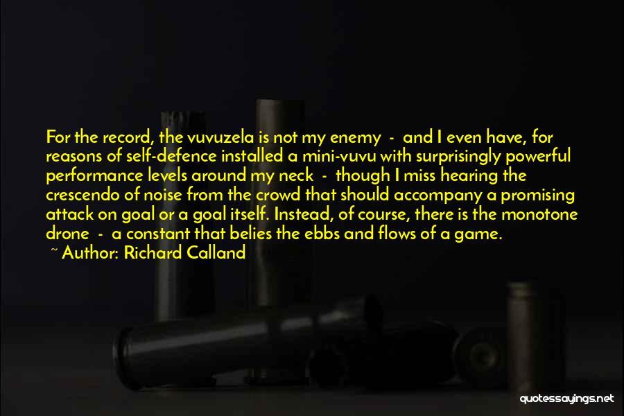 Association Football Quotes By Richard Calland