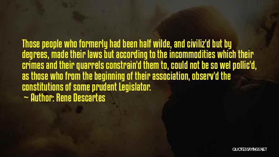 Association Quotes By Rene Descartes