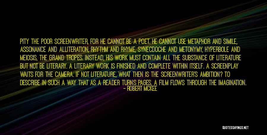 Assonance Literary Quotes By Robert McKee Assonance Literary Quotes By Robert McKee