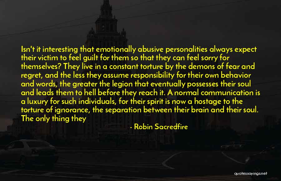 Assume Responsibility Quotes By Robin Sacredfire Assume Responsibility Quotes By Robin Sacredfire