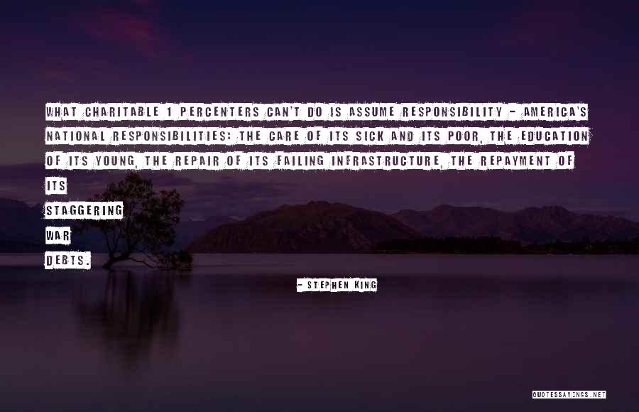 Assume Responsibility Quotes By Stephen King Assume Responsibility Quotes By Stephen King