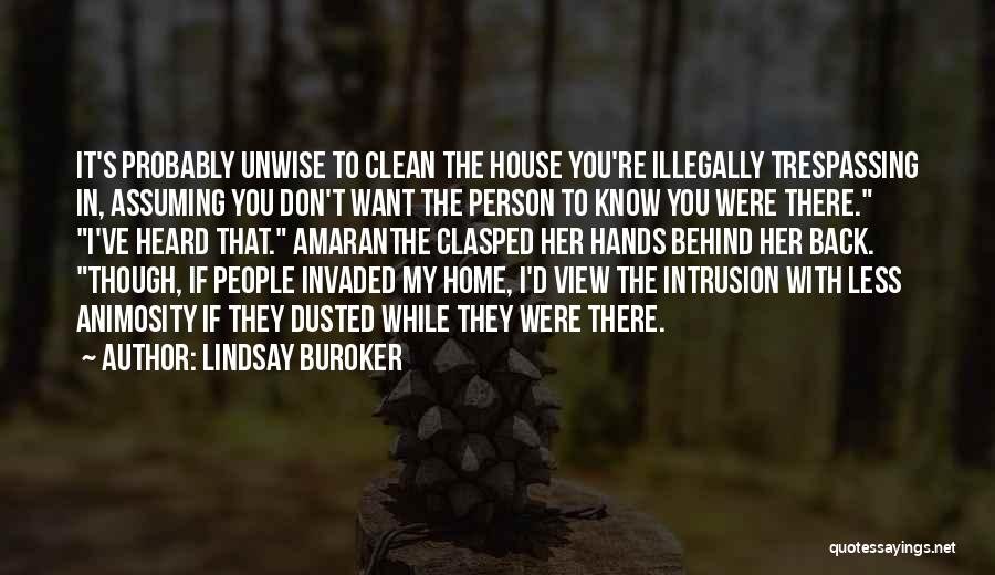 Assuming Person Quotes By Lindsay Buroker