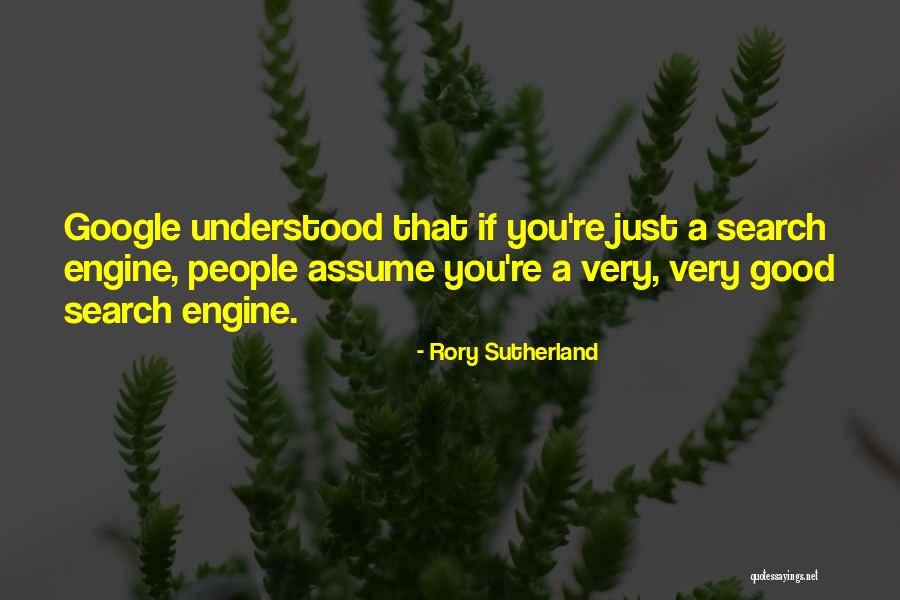 Assuming Too Much Quotes By Rory Sutherland