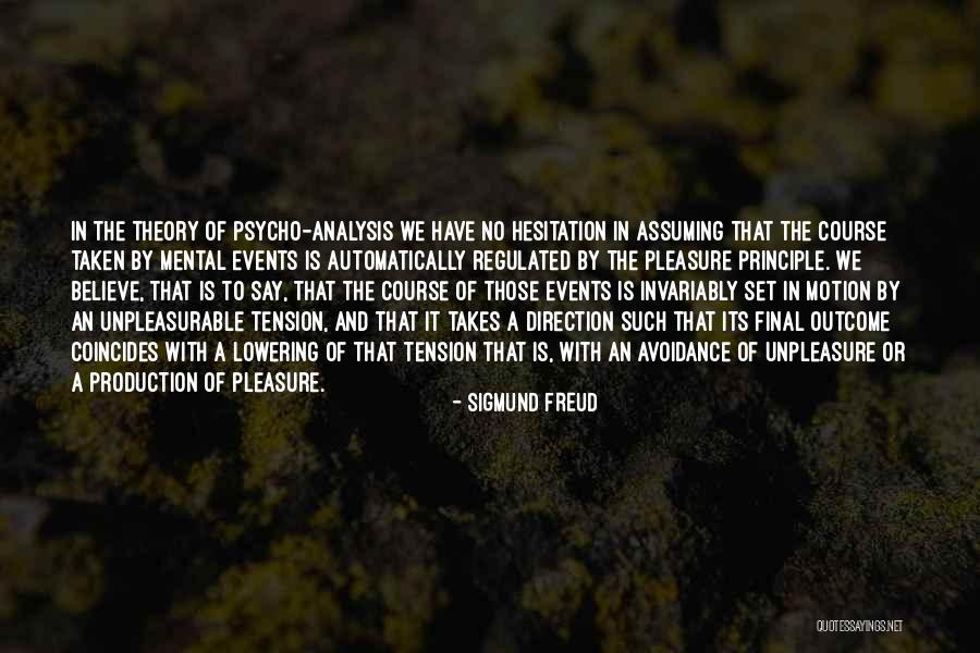 Assuming Too Much Quotes By Sigmund Freud