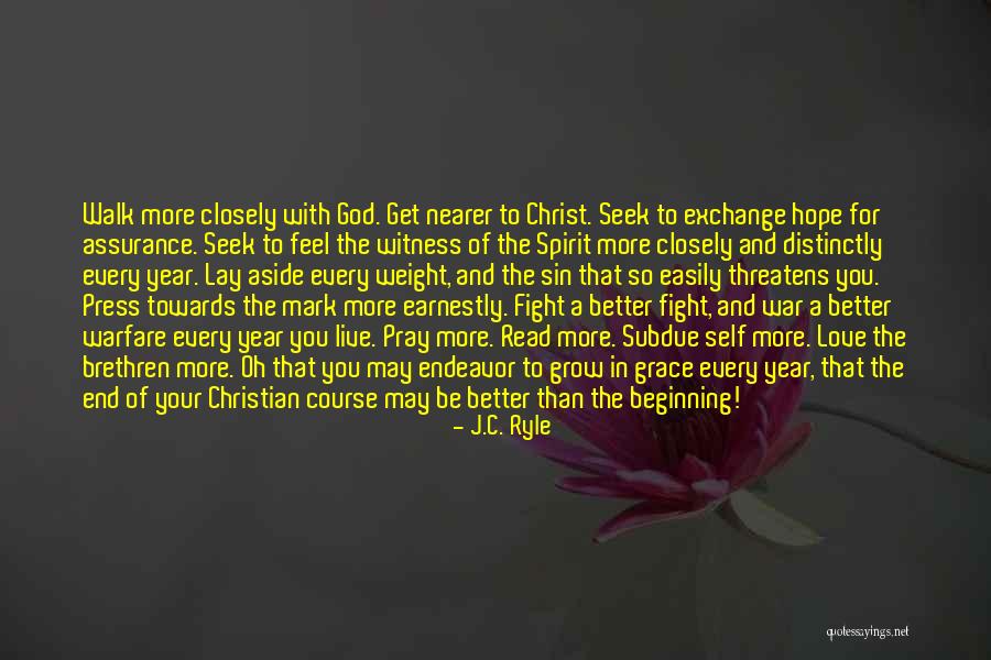 Assurance Of Love Quotes By J.C. Ryle Assurance Of Love Quotes By J.C. Ryle