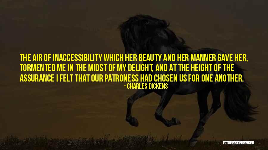 Assurance Quotes By Charles Dickens