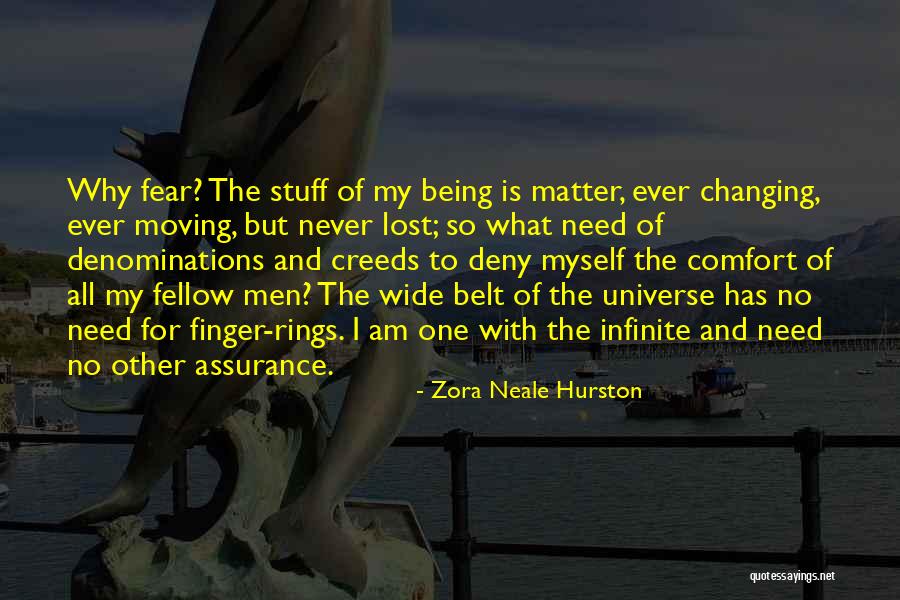 Assurance Quotes By Zora Neale Hurston