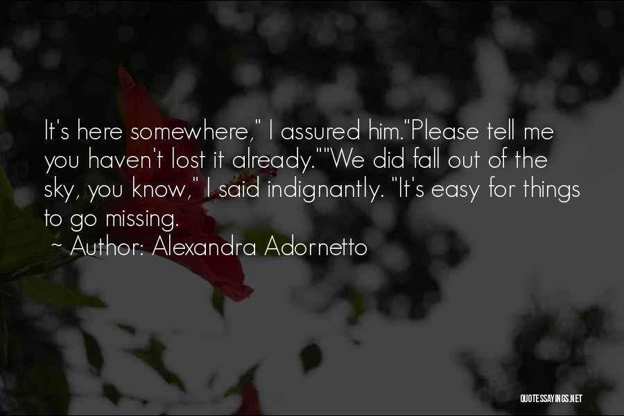 Assured Quotes By Alexandra Adornetto