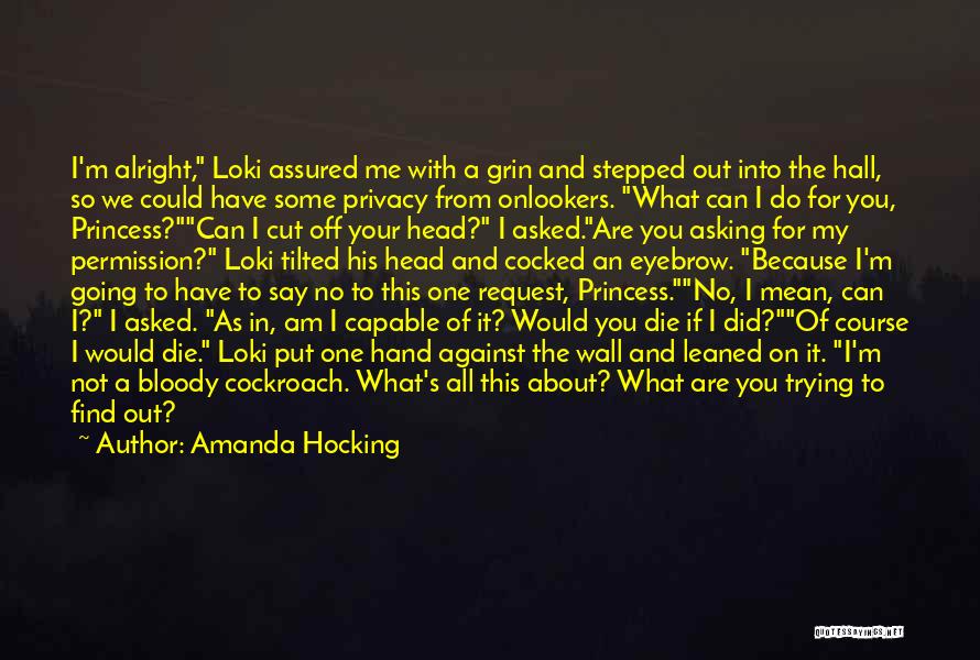 Assured Quotes By Amanda Hocking