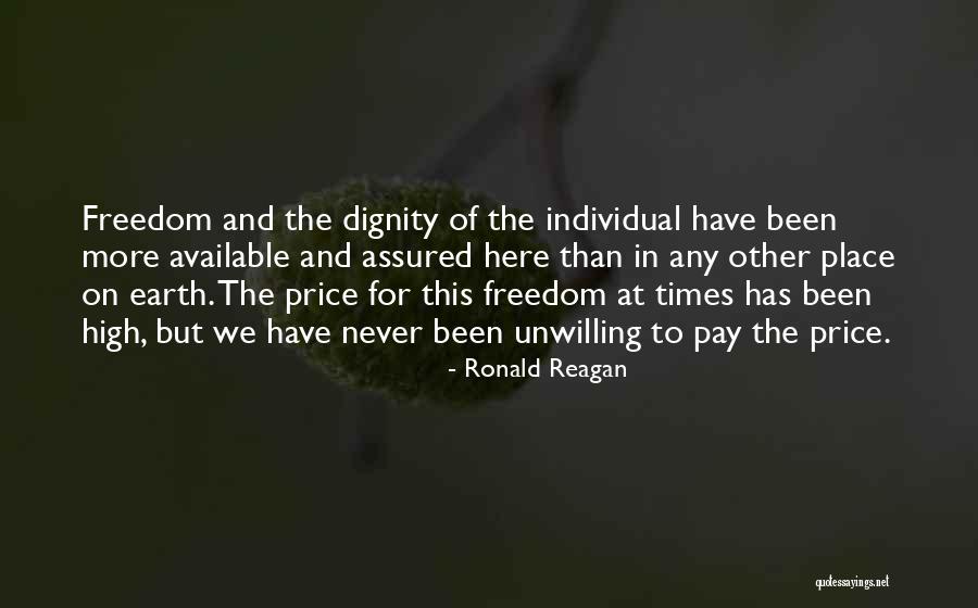 Assured Quotes By Ronald Reagan