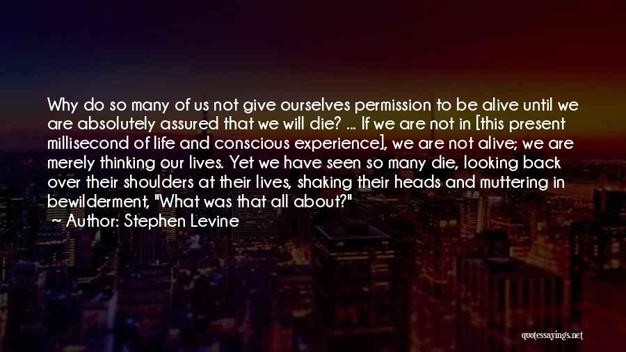 Assured Quotes By Stephen Levine