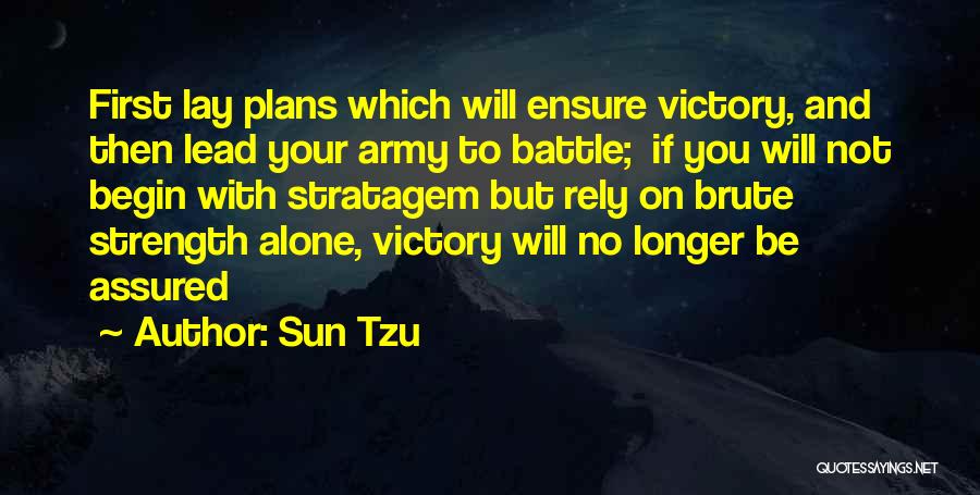 Assured Quotes By Sun Tzu