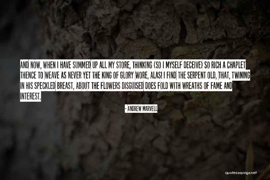 Assuredness Def Quotes By Andrew Marvell Assuredness Def Quotes By Andrew Marvell