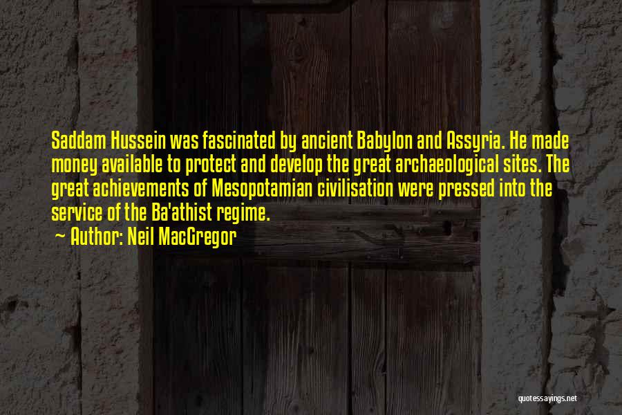 Assyria Quotes By Neil MacGregor