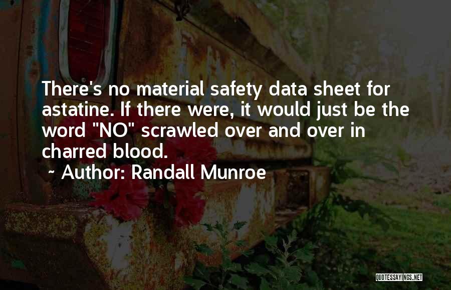 Astatine Quotes By Randall Munroe