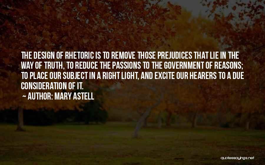 Astell Quotes By Mary Astell