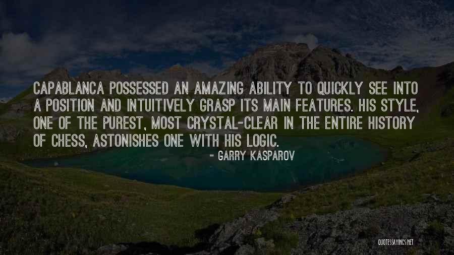 Astonishes Me Quotes By Garry Kasparov Astonishes Me Quotes By Garry Kasparov