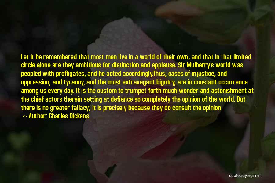 Astonishment Quotes By Charles Dickens